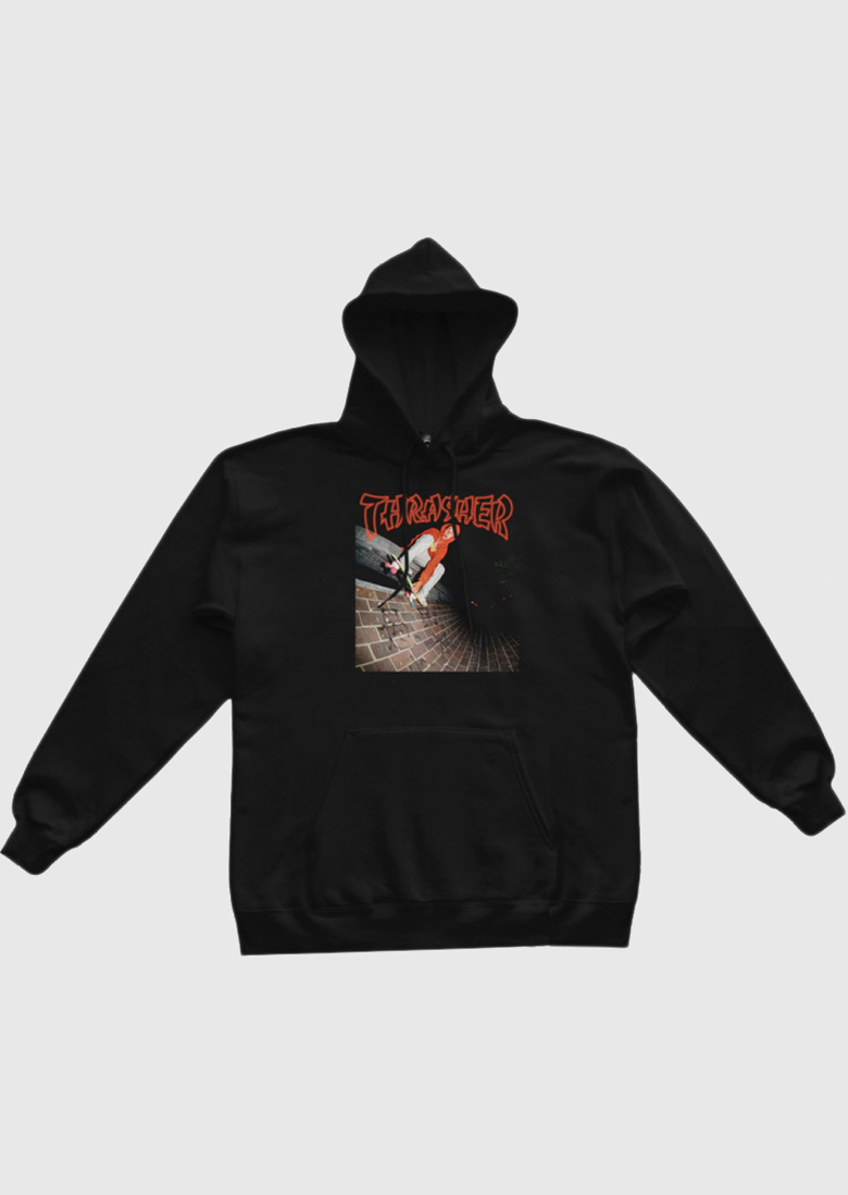 Thrasher - THRASHER SWEAT CHINA BANKS HOOD BLACK