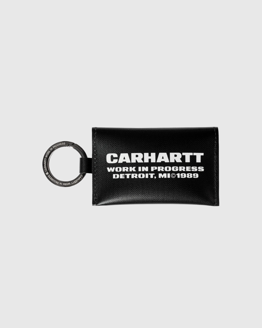 Carhartt WIP Keychain - Link Script - Black / White