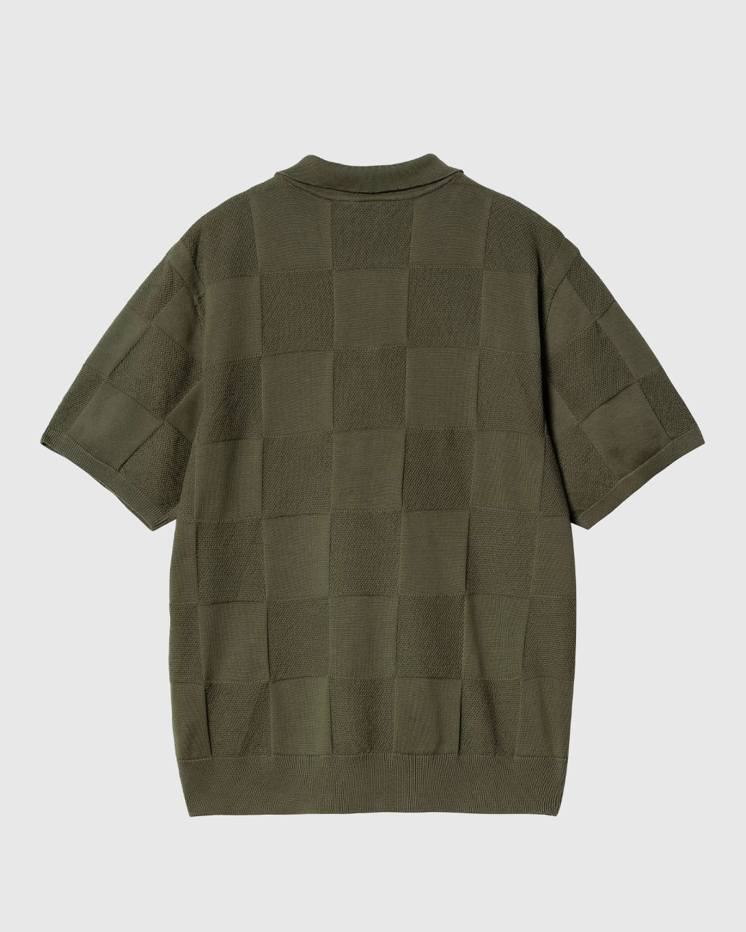 Carhartt WIP Polo - Checker - Dollar Green