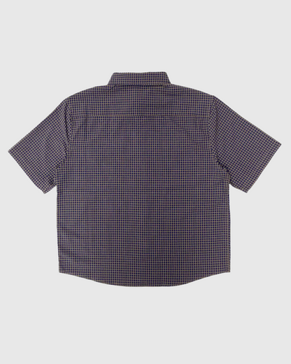 WKND Chemise - SS Wilson - Navy/Brown