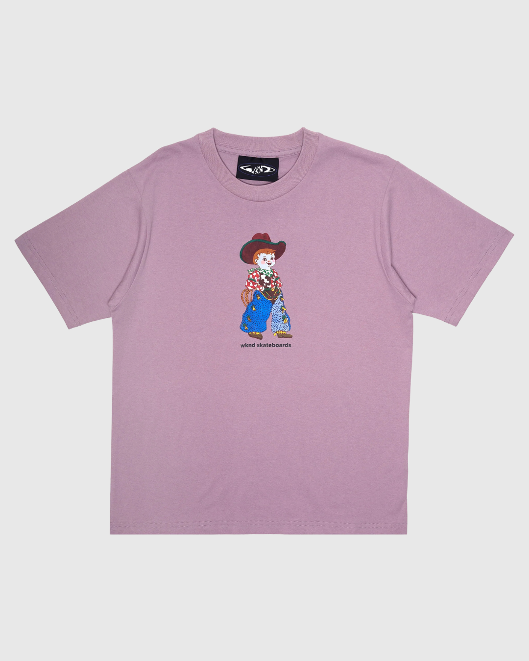 WKND Tee - Cowboy - Mauve