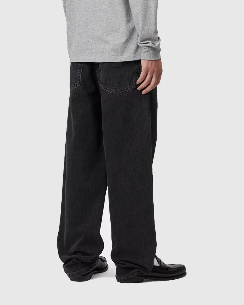 Carhartt WIP Pant - Aaron Camano - Black Stone Washed