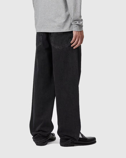 Carhartt WIP Pant - Aaron Camano - Black Stone Washed