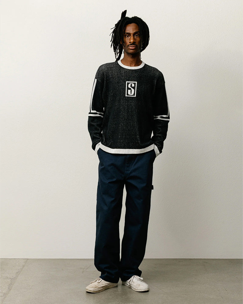 Stussy Alpine Sweater - Black