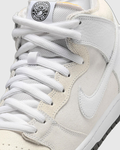 Nike SB - Dunk Hi Pro - Anti-Hero  - White/White/Black