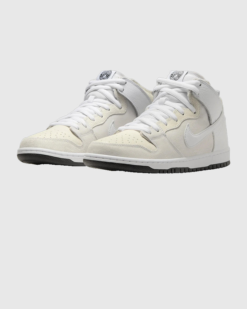 Nike SB - Dunk Hi Pro - Anti-Hero  - White/White/Black