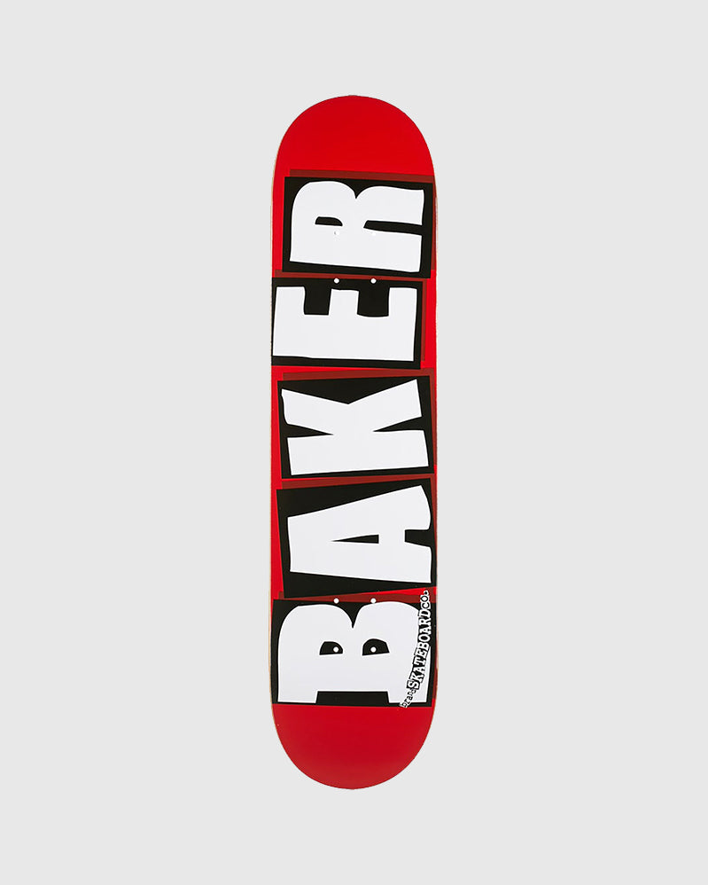 Baker Board - Brand Logo White - 8.125