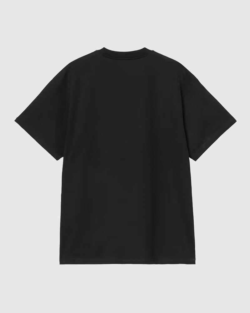 Carhartt WIP Tee - Barbwire C - Black