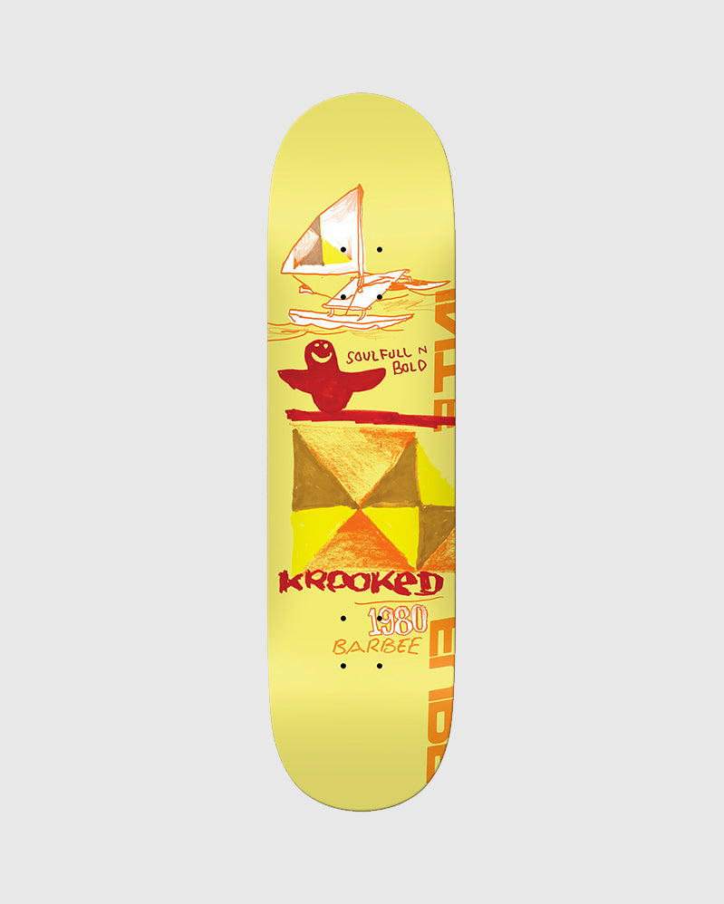 Krooked Board - Barbee Soulful - 8.5&quot;