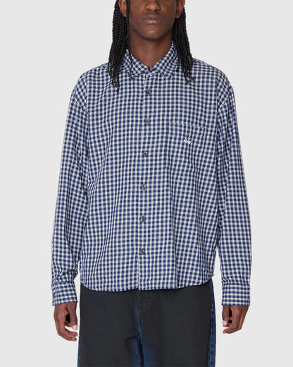Obey Chemise - Bigwig Andy Woven - Academy Navy