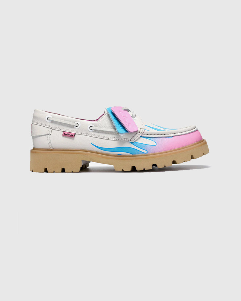 Clarks - Cleyhill Fire Bisous - White