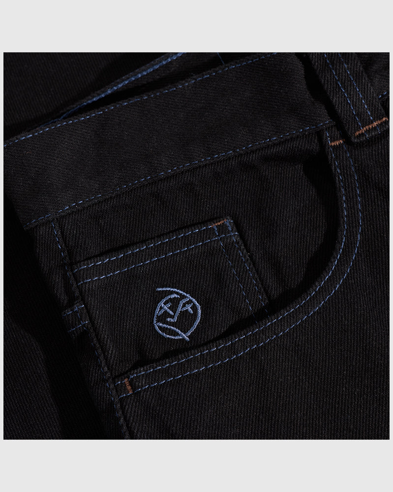 Polar Pant - Big Boy Pant - Black/Blue Stitching