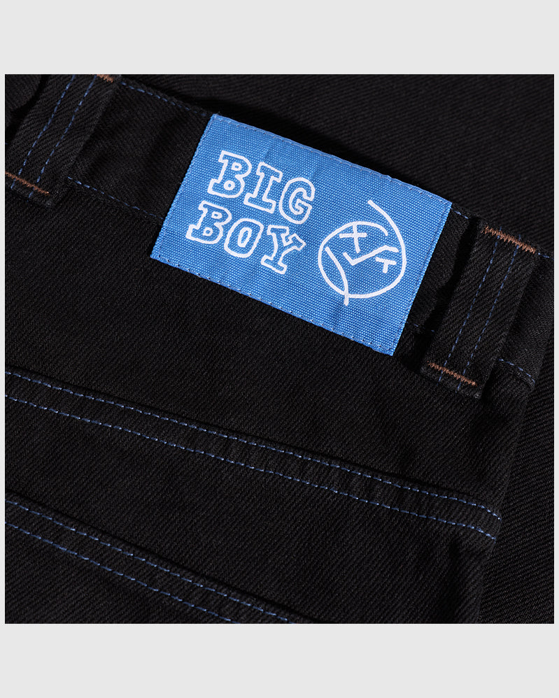 Polar Pant - Big Boy Pant - Black/Blue Stitching