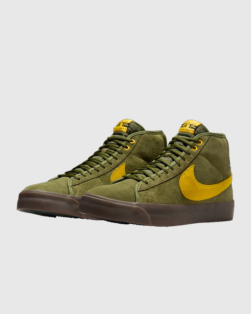 Nike SB - Blazer Mid - Anthi-Hero - Rough Green/Amarillo