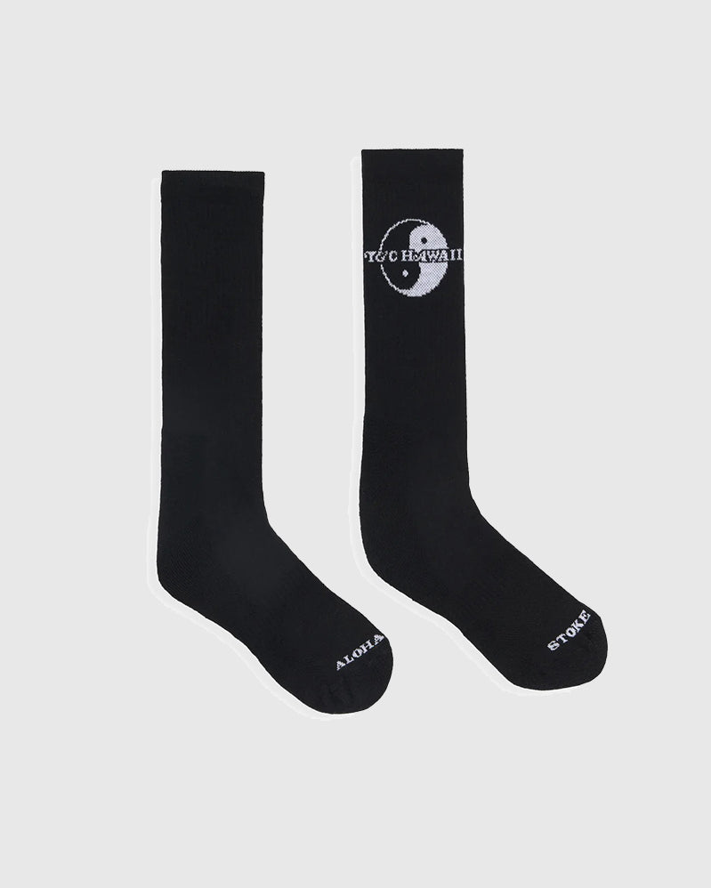 T&C Chaussettes - Pearl - Black/White
