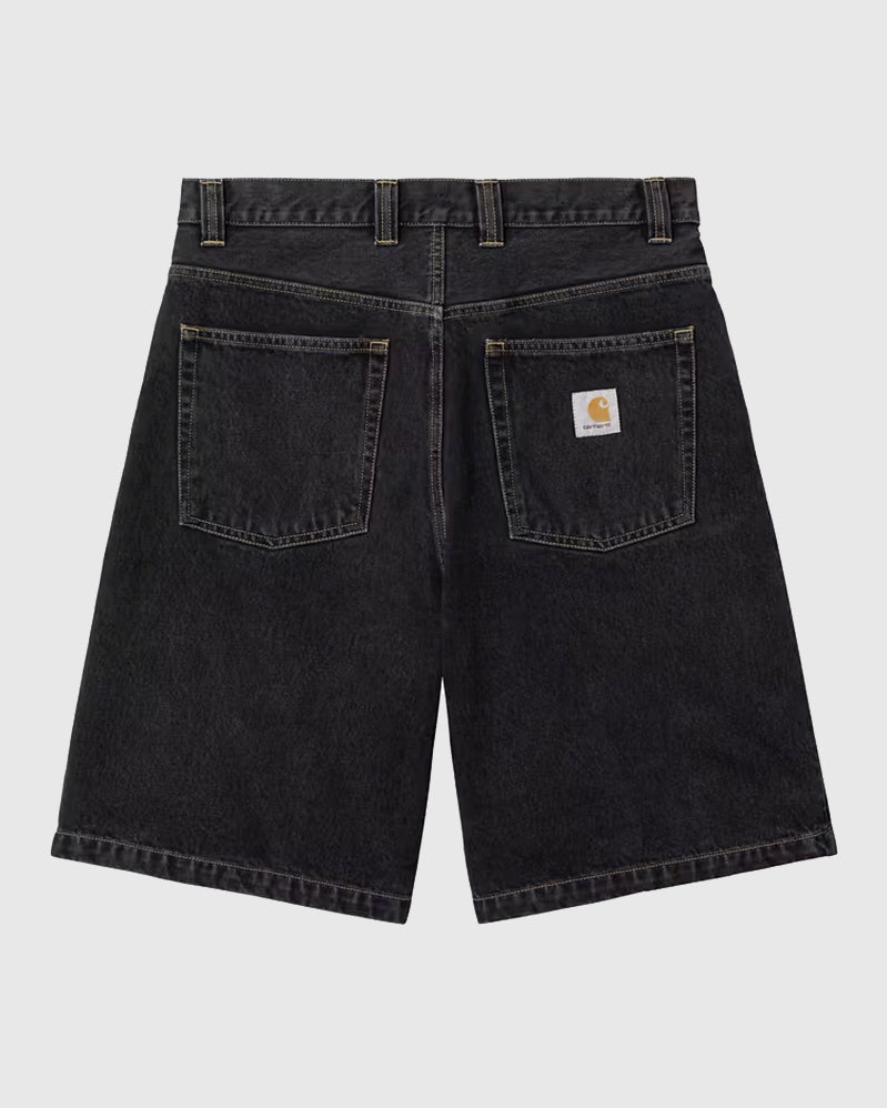 Carhartt WIP Short - Brandon - Black stone washed