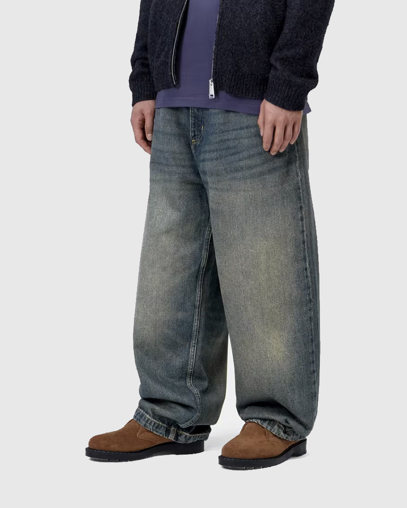 Carhartt WIP Pant - Brandon - Blue Heavy Worn Bleached