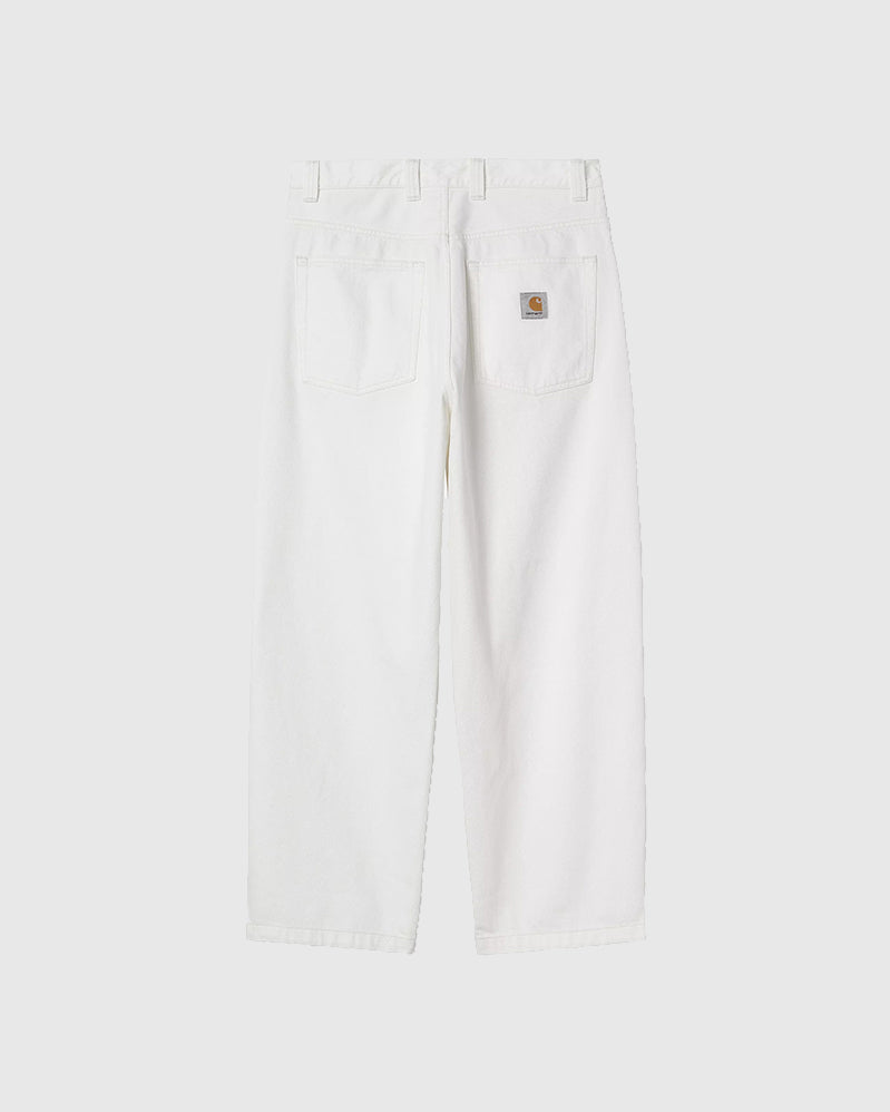 Carhartt WIP Pant - Brandon - White Rinsed