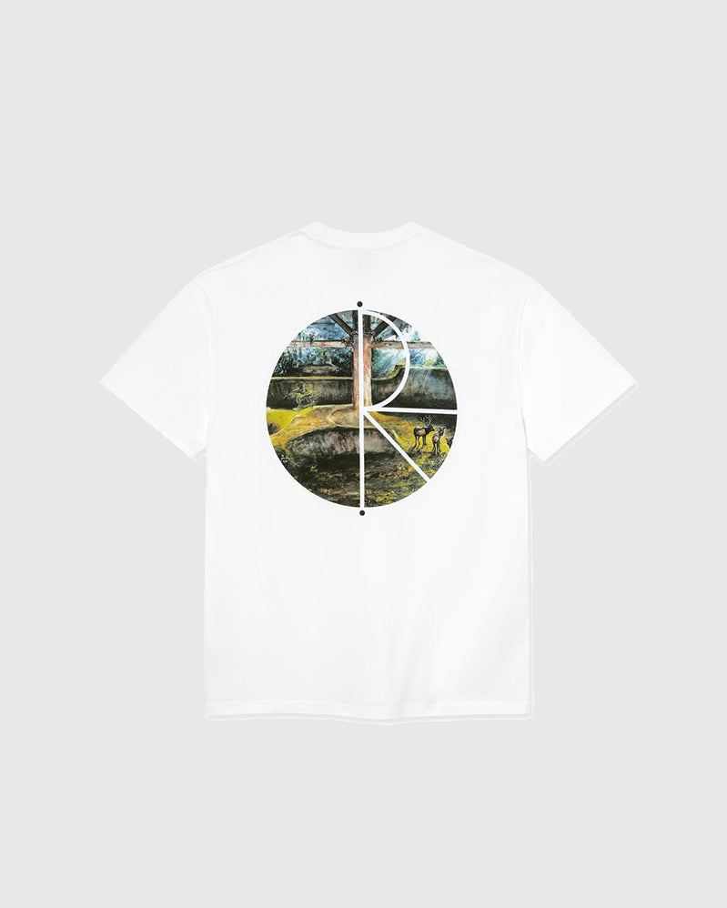 Polar Tee - Fill Logo Burnside - White