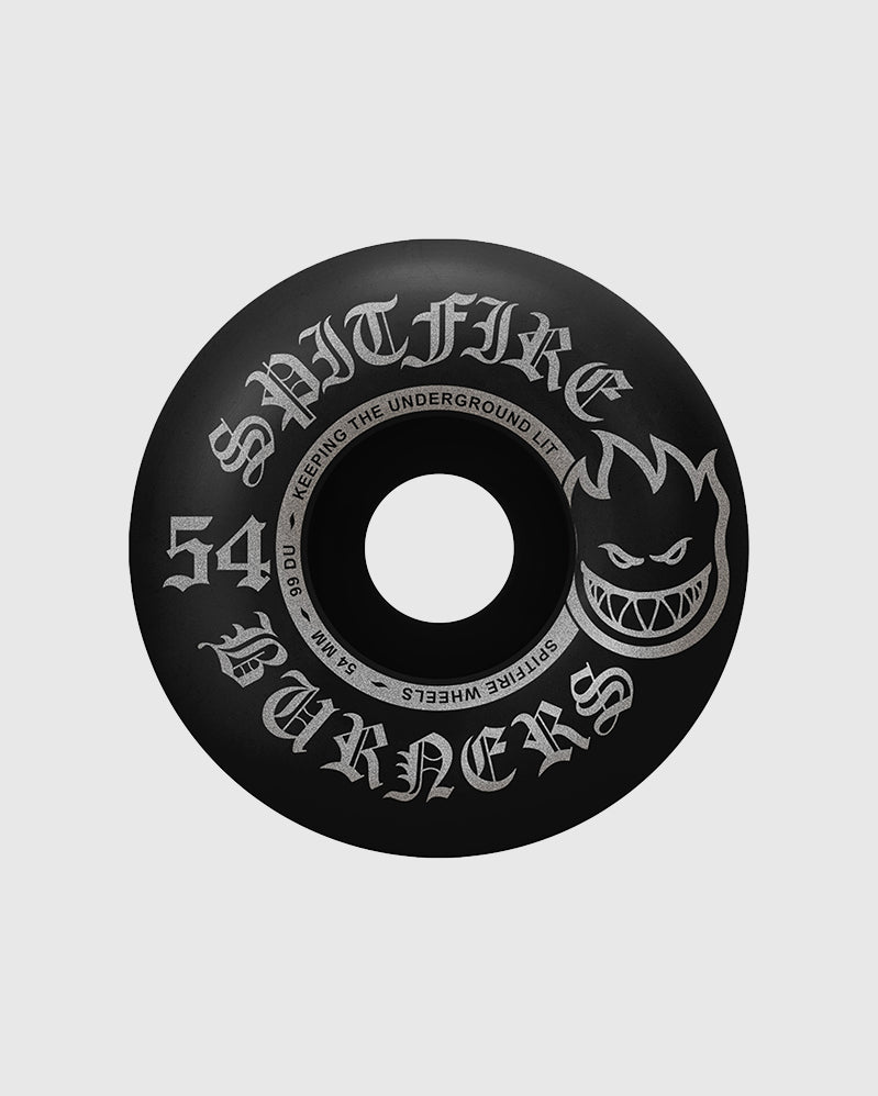 Spitfire Wheels - 54MM - Burners Black  99DU