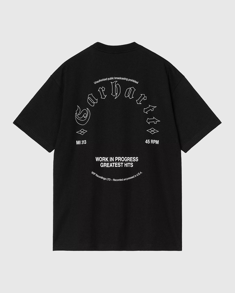 Carhartt WIP Tee - Greatest Hits - Black / White