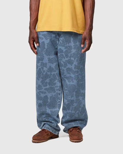Carhartt WIP Pant - Duck Landon - Camo / Blue