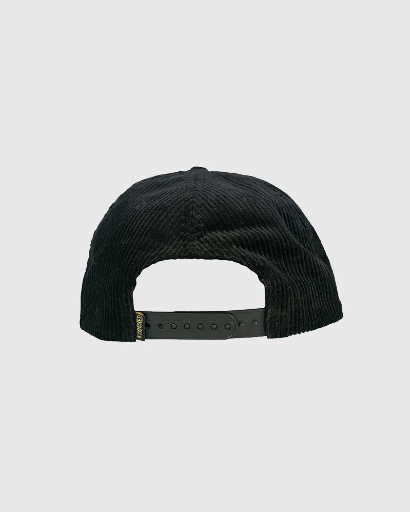 Krooked Casquette - Snackbirds - Black
