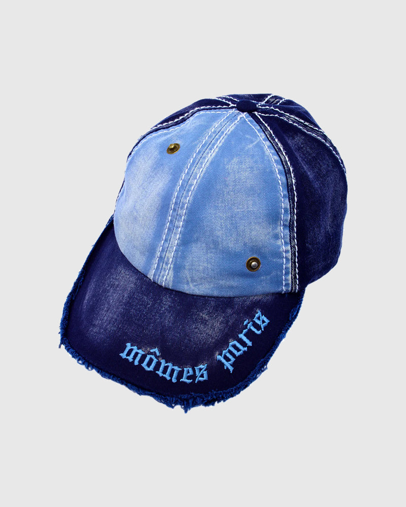 Mômes Casquette - Denim Cap - Washed Blue