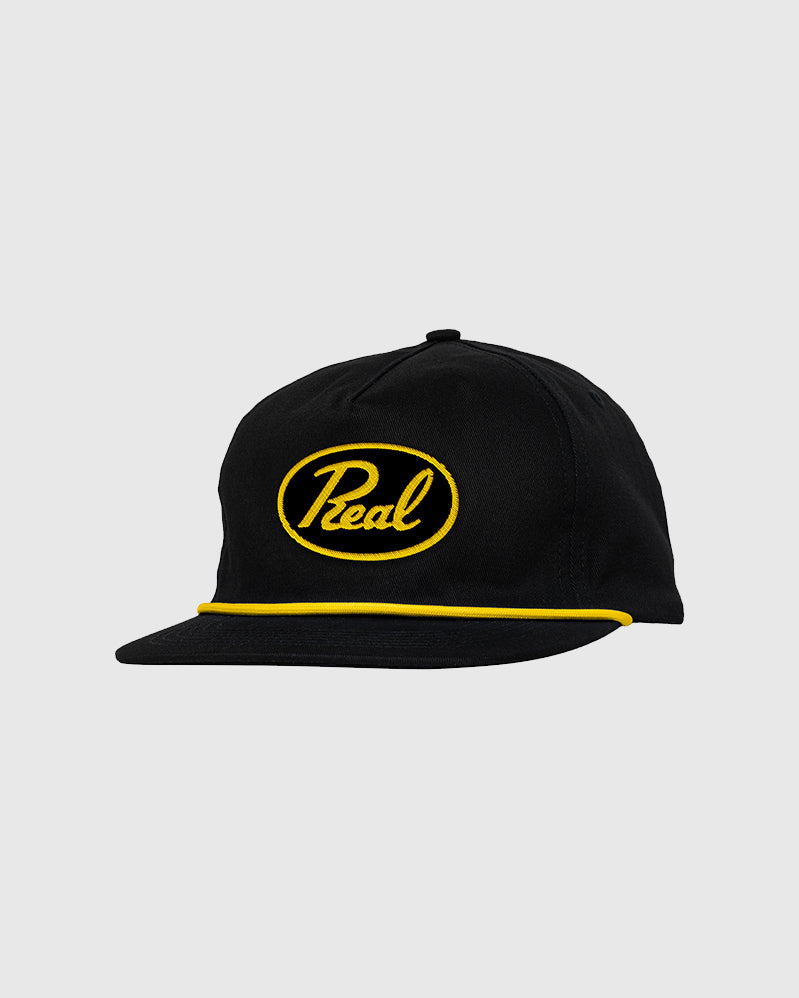 Real Casquette - Oval - Black