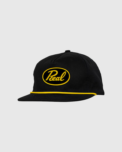Real Casquette - Oval - Black