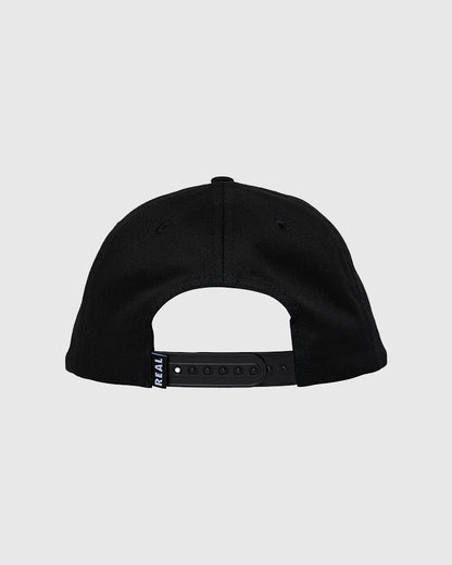 Real Casquette - Oval - Black