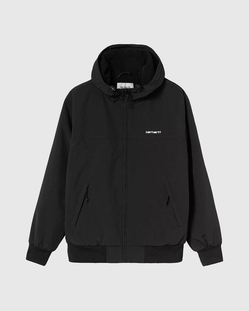 Carhartt WIP Jacket - Hooded Sail - Black/White
