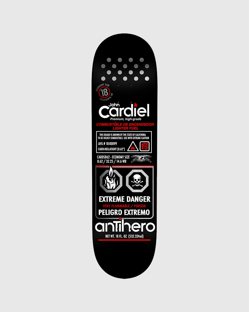 Antihero Board - Fueled Up Cardiel - 8.62"