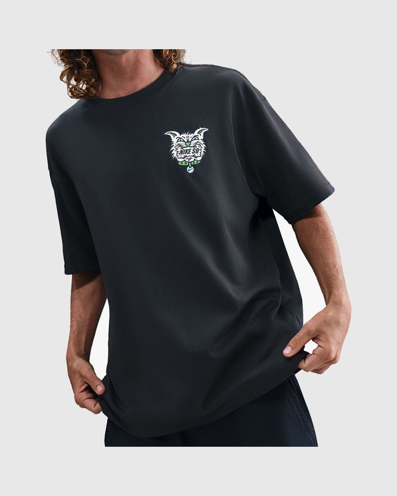 Nike SB Tee - M90 Cat - Black