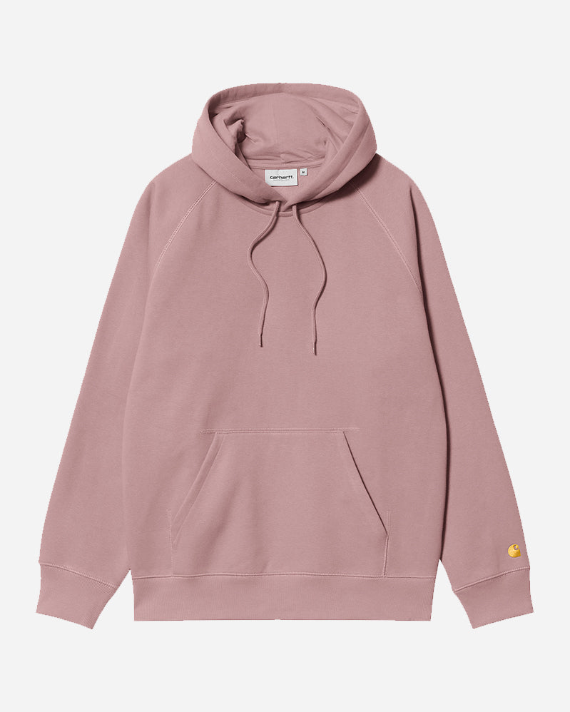 Carhartt wip hoodie chase glassy pink