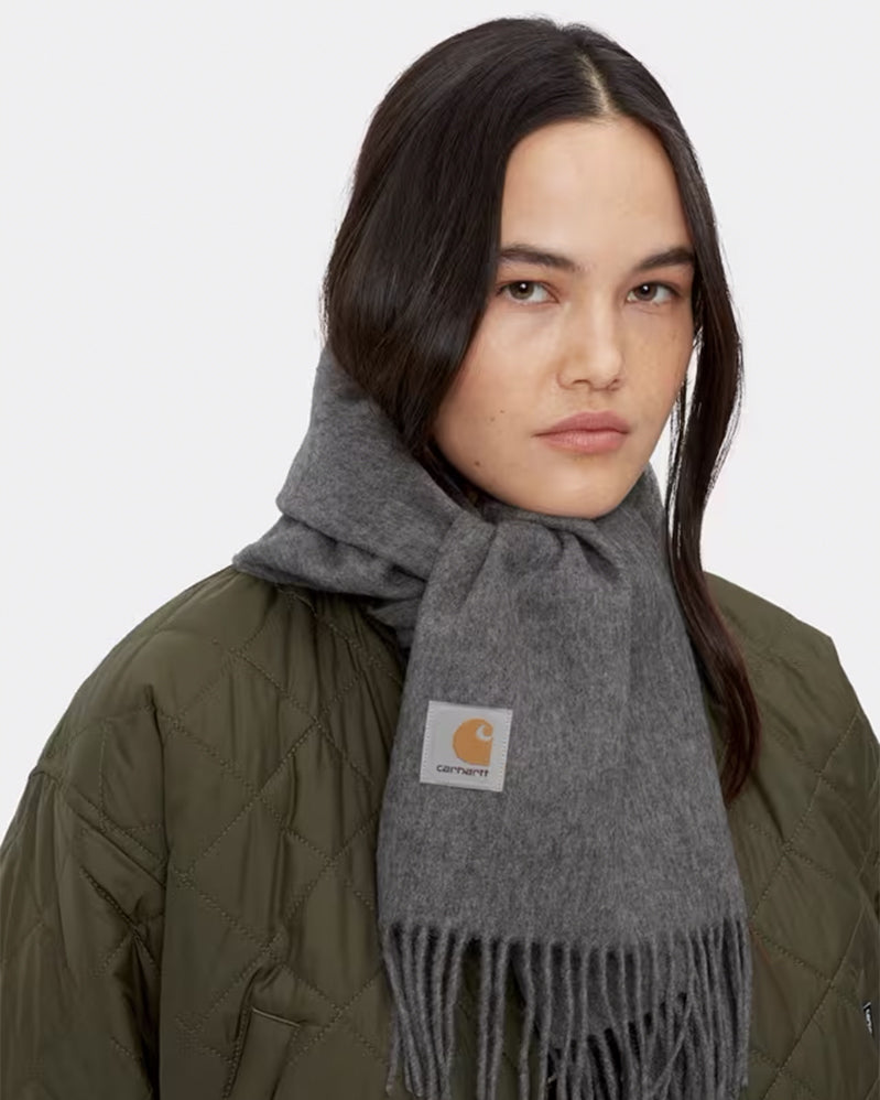 Carhartt WIP Echarpe - Clan Scarf Wool - Dark Grey Heather