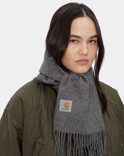 Carhartt WIP Echarpe - Clan Scarf Wool - Dark Grey Heather