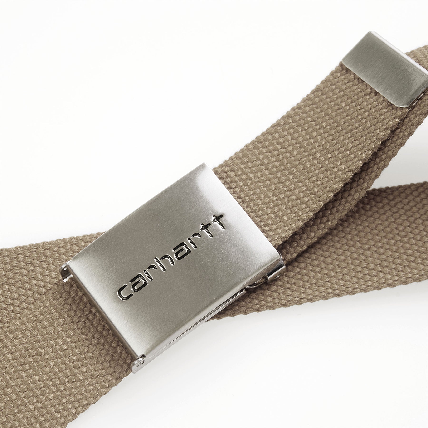 Carhartt WIP Ceinture - Clip Belt Chrome - Leather