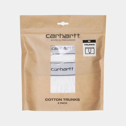 Carhatt WIP Caleçon - Cottons Trunks - White