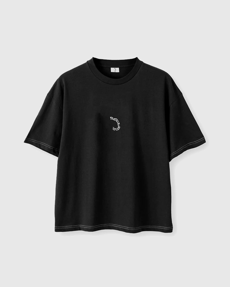 Poetic Collective Tee - Premium Spray - Black