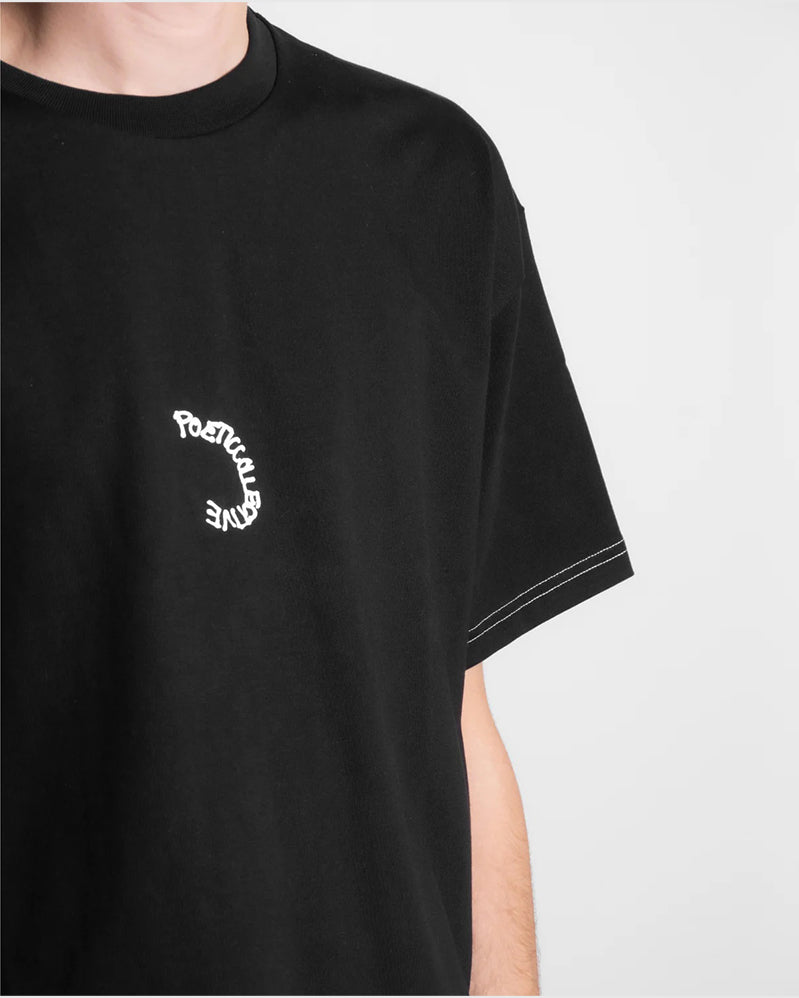 Poetic Collective Tee - Premium Spray - Black