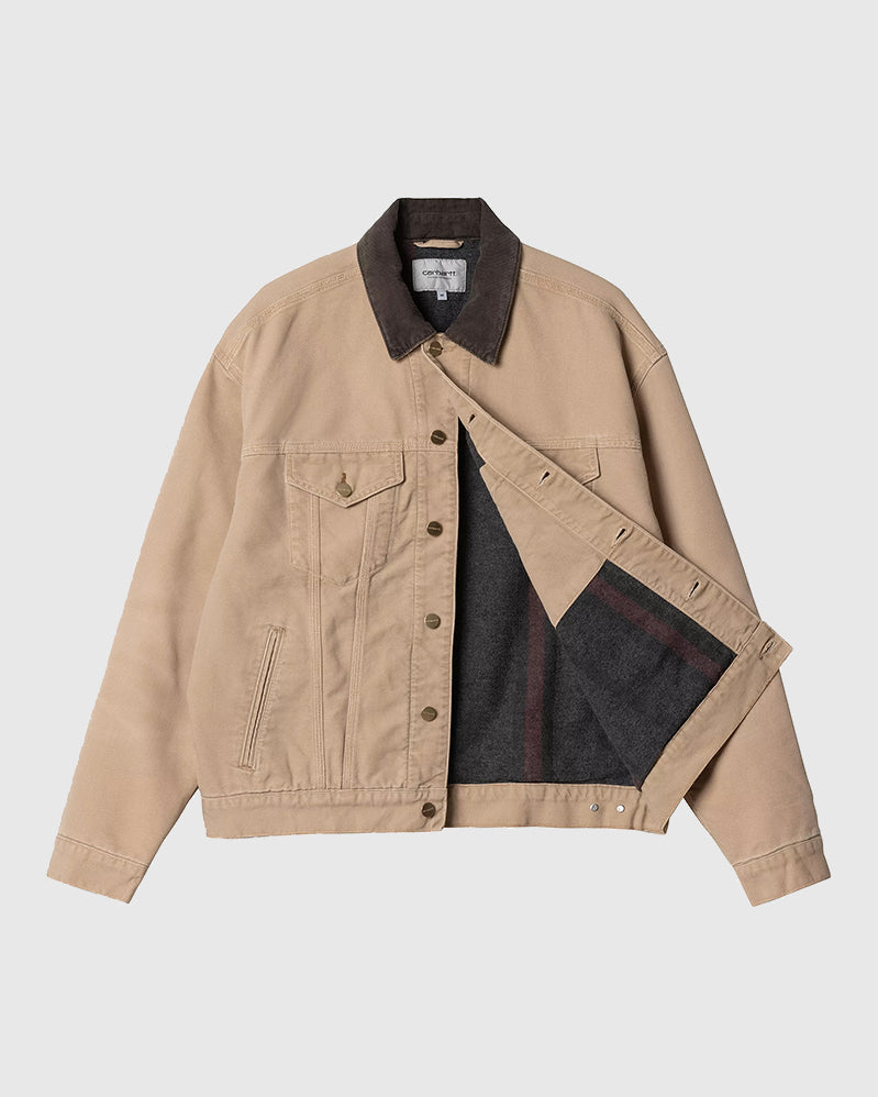 Carhartt WIP Jacket - Dayton Trucker - Dusty H Brown