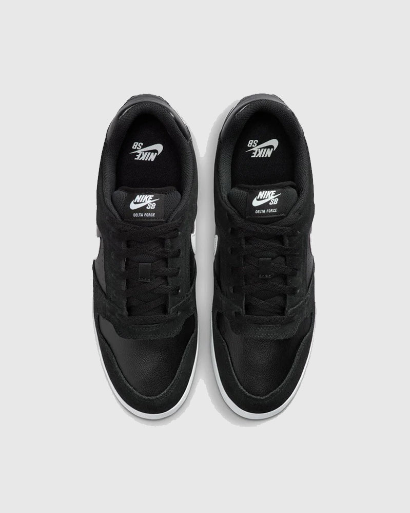 Nike SB Shoes - Delta Force Vulc - Black / White