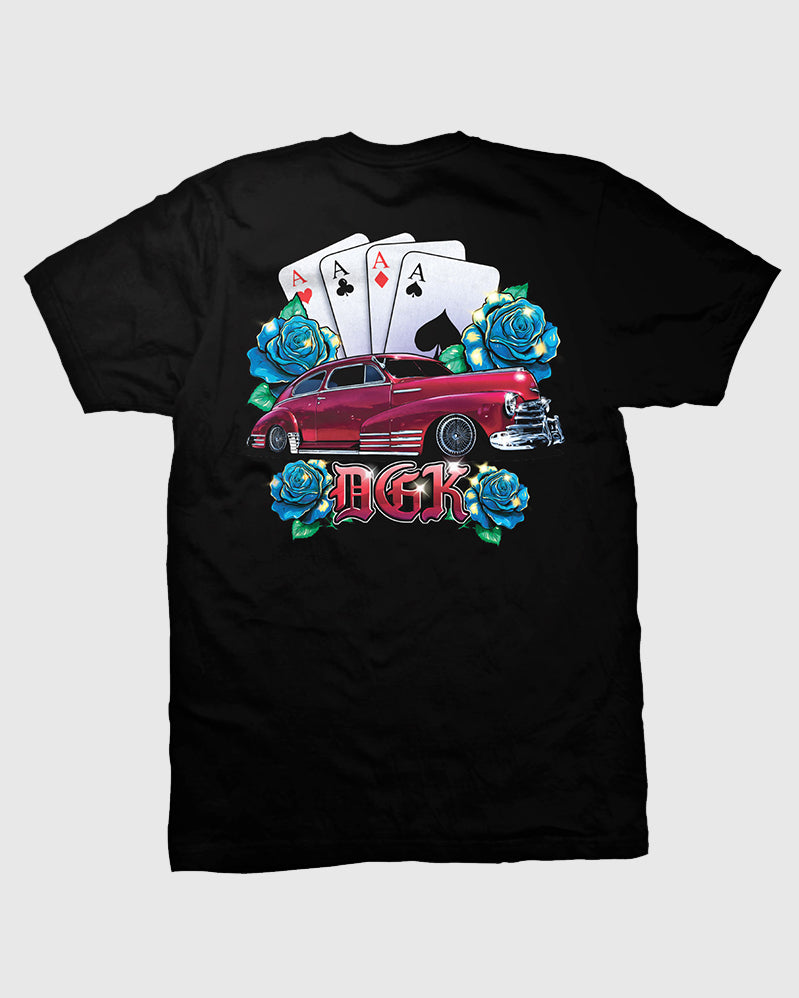 DGK Tee - Aces - Black