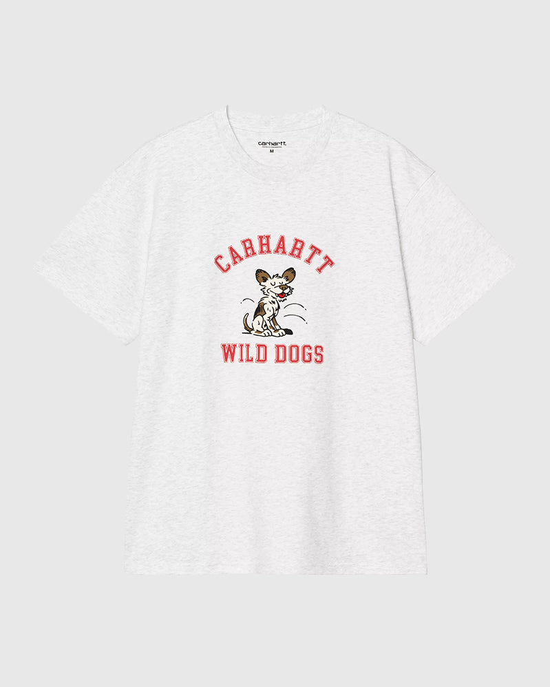 Carhartt WIP Tee - Wild Dog - Ash Heather