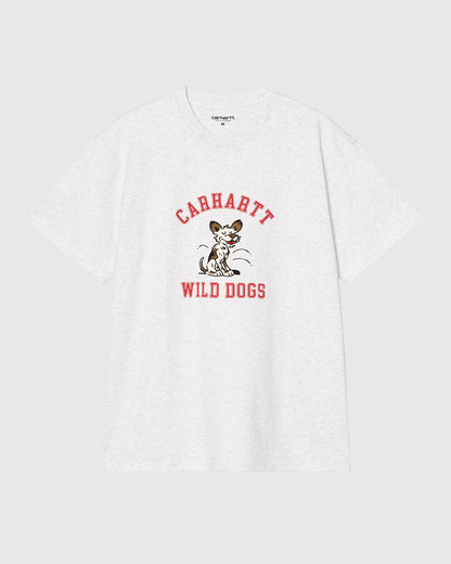 Carhartt WIP Tee - Wild Dog - Ash Heather
