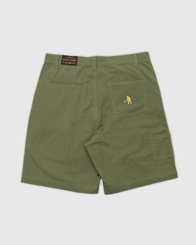 Passport Short - Ripstop Double Knee - Moss
