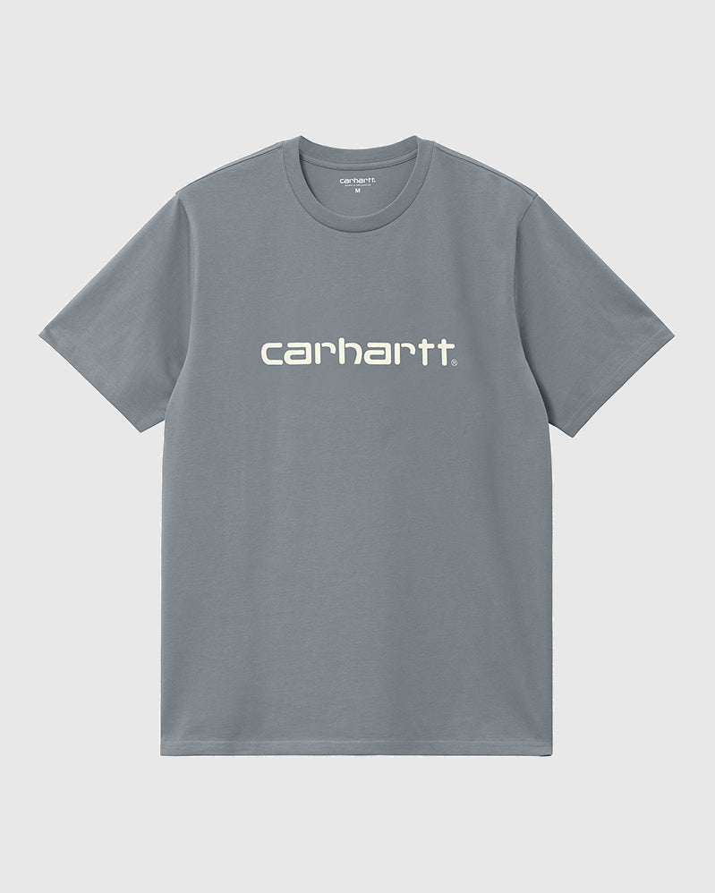 Carhartt WIP Tee - Script - Dove Grey