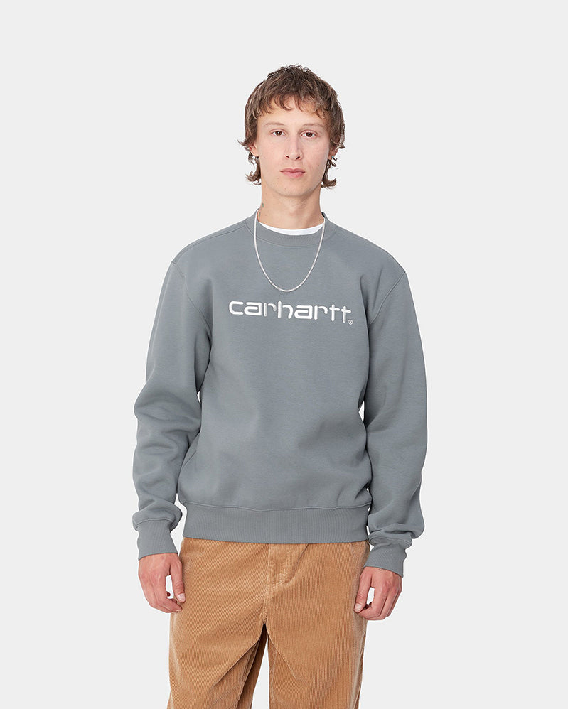 Carhartt WIP  Sweatshirt - Dove Grey / Wax