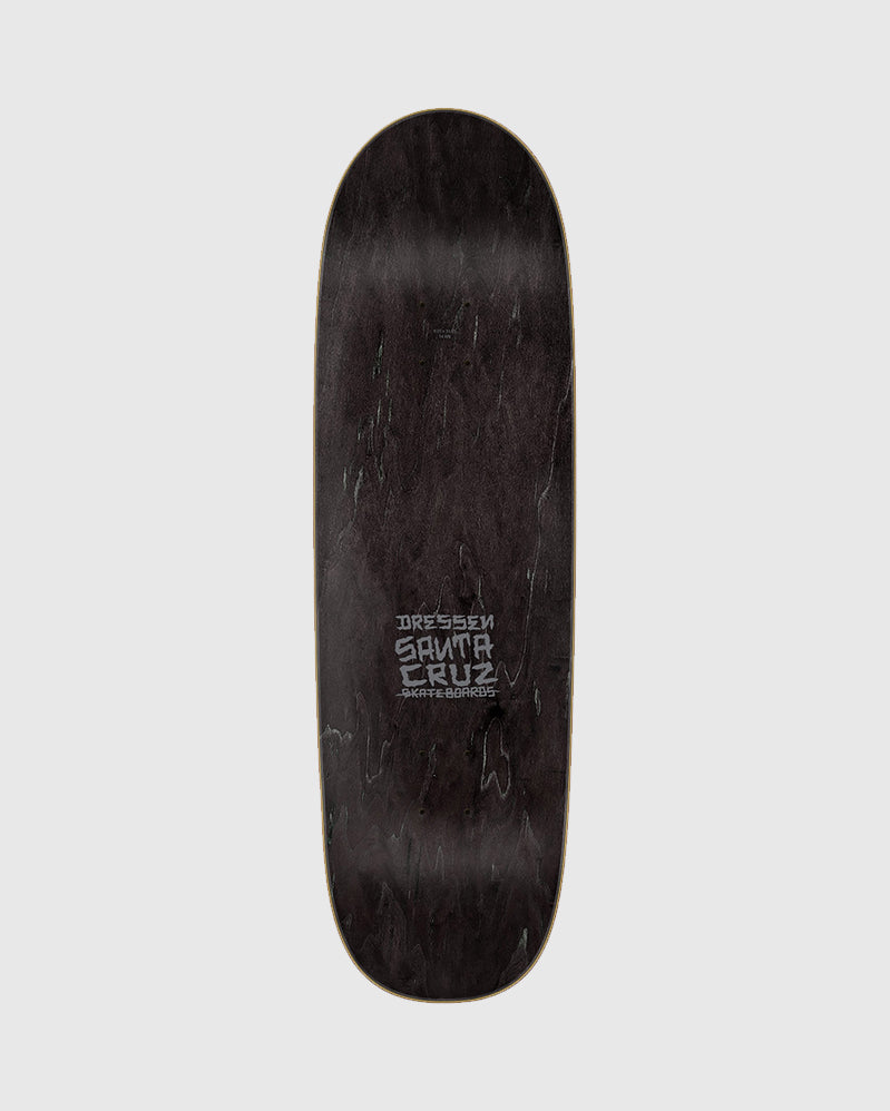 Santa Cruz Board - Dressen Skull  Rose - 9.25"
